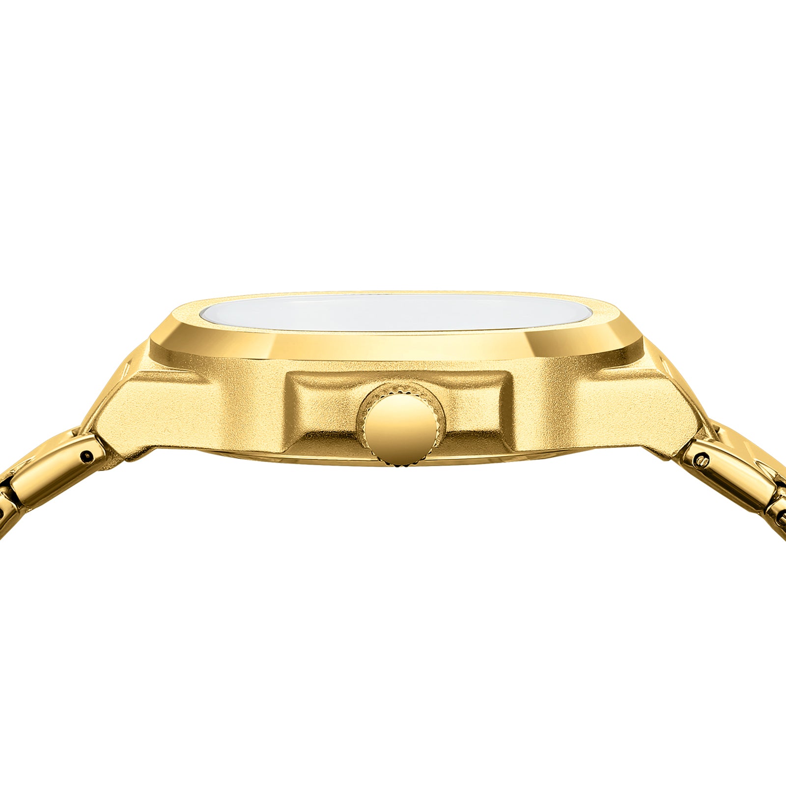 Gold Steel Black Dial Nibosi 2632